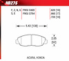 DTC-60 Disk Brake Pads Honda - image 1