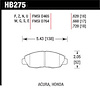 Disc Brake Pad DTC-70 w/0.620 Thickness