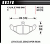 Disc Brake Pad HP Plus w/0.583 Thickness - image 1