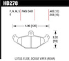 Disc Brake Pad DTC-30 w/0.465 Thickness - image 1