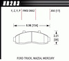 Disc Brake Pad Performance Ceramic w/0.650 Thickness - image 1