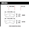 Disc Brake Pad Performance Ceramic w/0.575 Thickness - image 1