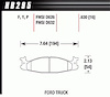 Disc Brake Pad LTS w/0.630 Thickness - image 1