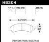 Disc Brake Pad Performance Ceramic w/0.598 Thickness - image 3