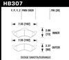 HPS Performance Brake Pads 2000 Dodge Dakota/Durango - image 2