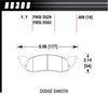HPS Performance Brake Pads 1998-91 Dodge Dakota - image 3
