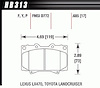 Disc Brake Pad LTS w/0.685 Thickness - image 1