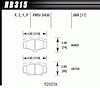 Disc Brake Pad Performance Ceramic w/0.669 Thickness - image 1