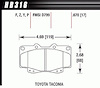 Disc Brake Pad Performance Ceramic w/0.670 Thickness - image 1