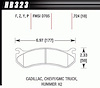 Disc Brake Pad Performance Ceramic w/0.724 Thickness - image 1