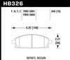 Disc Brake Pad Performance Ceramic w/0.646 Thickness - image 2