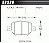 Ceramic Brake Pads 2005-09 Scion TC Base - image 1