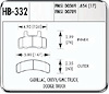 Disc Brake Pad Performance Ceramic w/0.654 Thickness - image 1