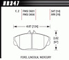 Disc Brake Pad Performance Ceramic w/0.689 Thickness - image 1