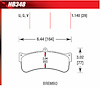DTC-60 Disk Brake Pads Brembo - image 1