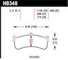 Disc Brake Pad HT-14 w/0.866 Thickness - image 1