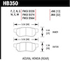 Disc Brake Pad DTC-30 w/0.496 Thickness
