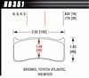 Disc Brake Pad DTC-70 w/0.778 Thickness - image 1
