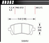 Disc Brake Pad Performance Ceramic w/0.665 Thickness - image 1