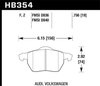 Disc Brake Pad HPS Performance Street w/0.756 Thickness - image 3