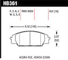 Disc Brake Pad DTC-30 w/0.622 Thickness - image 1