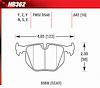 Blue 9012 Disk Brake Pads BMW - image 1