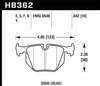 Blue 9012 Disk Brake Pads BMW - image 3