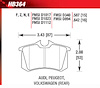 Blue 9012 Disk Brake Pads Audi, Peugeot, Volkswagen - image 1