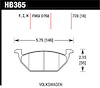 Disc Brake Pad Performance Ceramic w/0.728 Thickness - image 1