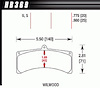 Disc Brake Pad HT-10 w/0.775 Thickness - image 1