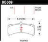Disc Brake Pad DTC-70 w/0.980 Thickness - image 1