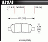 DTC-60 Disk Brake Pads for Nissan