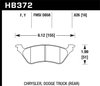 Disc Brake Pad HPS Performance Street w/0.626 Thickness - image 3