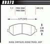 Disc Brake Pad LTS w/0.689 Thickness - image 1