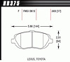 Disc Brake Pad HPS Performance Street w/0.669 Thickness - image 1