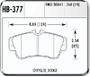 Disc Brake Pad Blue 9012 w/0.760 Thickness - image 1