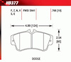 Hawk High Performance Front Brake Pads Fits: 2001-10 PT Cruiser - image 1