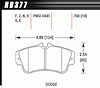 Disc Brake Pad HP Plus w/0.760 Thickness - image 1