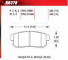 Blue 9012 Disk Brake Pads Infiniti G20, I35, Mazda RX-8, for Nissan Maxima, fits Sentra - image 1