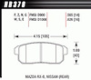 Disc Brake Pad HP Plus w/0.565 Thickness