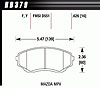Disc Brake Pad HPS Performance Street w/0.626 Thickness - image 1