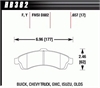 Disc Brake Pad HPS Performance Street w/0.657 Thickness - image 1