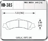 HPS Performance Brake Pads 2000-02 Suburban - image 1