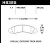 HPS Performance Brake Pads 2000-02 Suburban - image 2