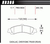 Disc Brake Pad LTS w/0.640 Thickness - image 1