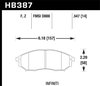 Disc Brake Pad HPS Performance Street w/0.547 Thickness - image 2