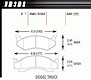 Disc Brake Pad HPS Performance Street w/0.680 Thickness - image 1