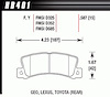 Disc Brake Pad HPS Performance Street w/0.587 Thickness - image 1
