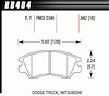 Disc Brake Pad HPS Performance Street w/0.642 Thickness - image 1
