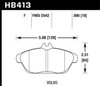 Disc Brake Pad HPS Performance Street w/0.690 Thickness - image 3
